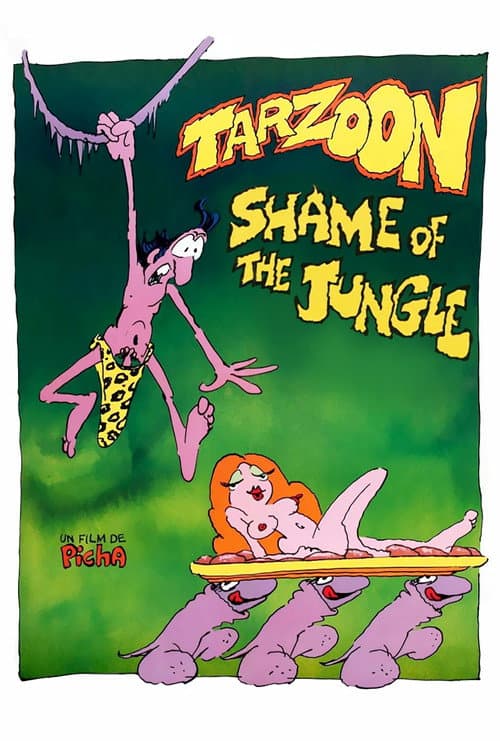 Tarzoon: Shame of the Jungle! (1975) poster