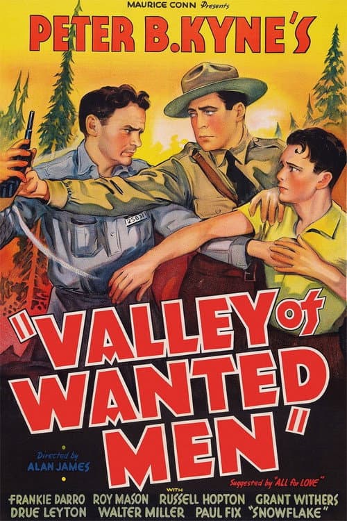 Valley of Wanted Men (1935) poster