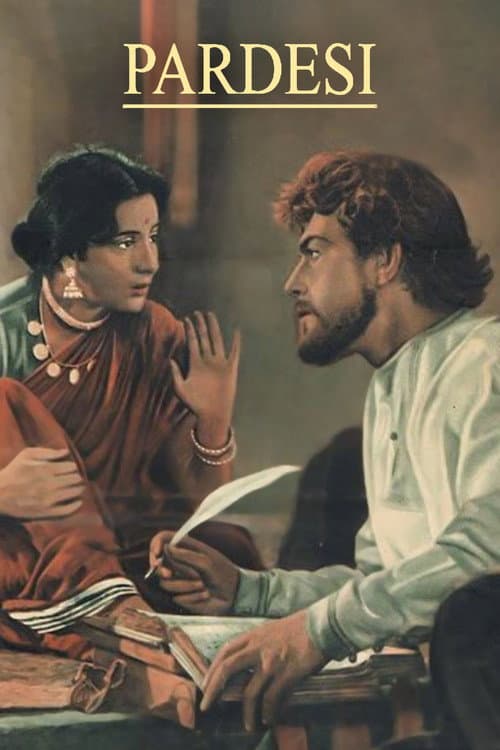 Pardesi (1957) poster