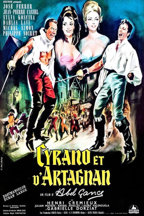 Cyrano and d'Artagnan (1964) poster