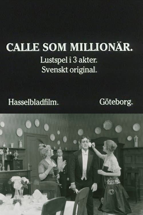 Calle as a Millionaire (1916) poster