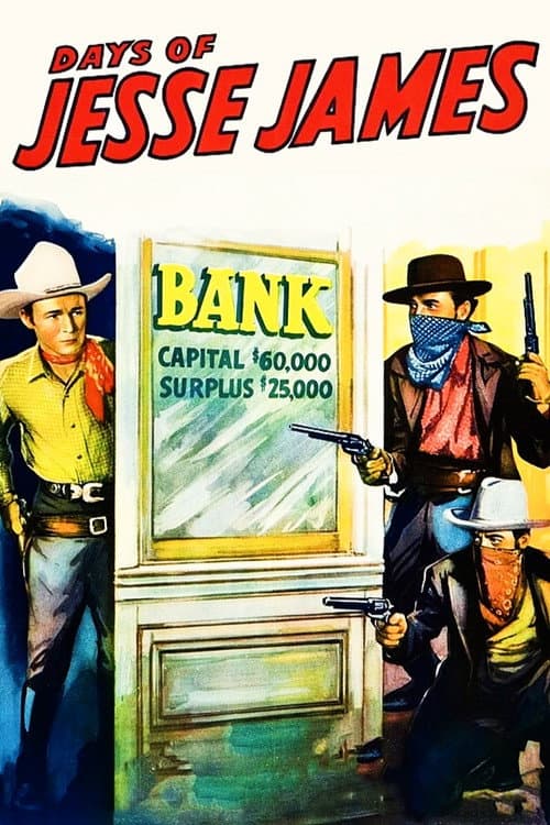 Days of Jesse James (1939) poster