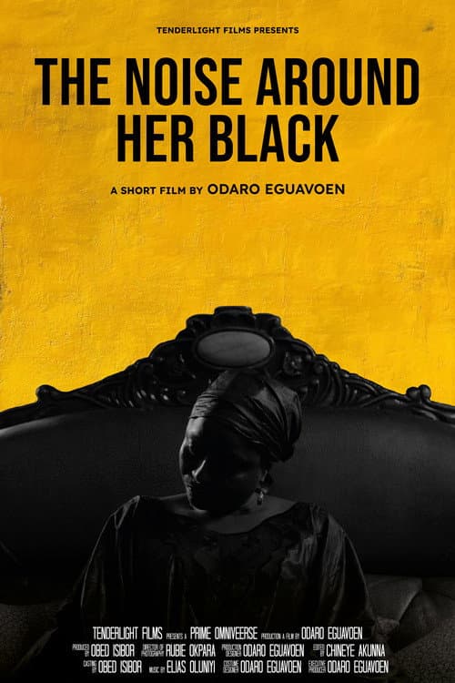 The Noise Around Her Black poster