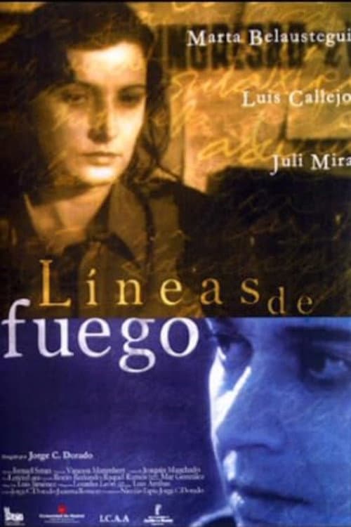 Líneas de fuego poster
