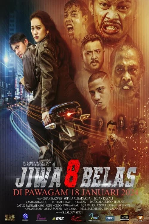 Jiwa 8 Belas poster