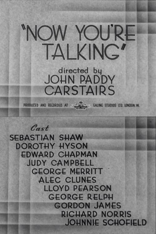 Now You're Talking (1940) poster