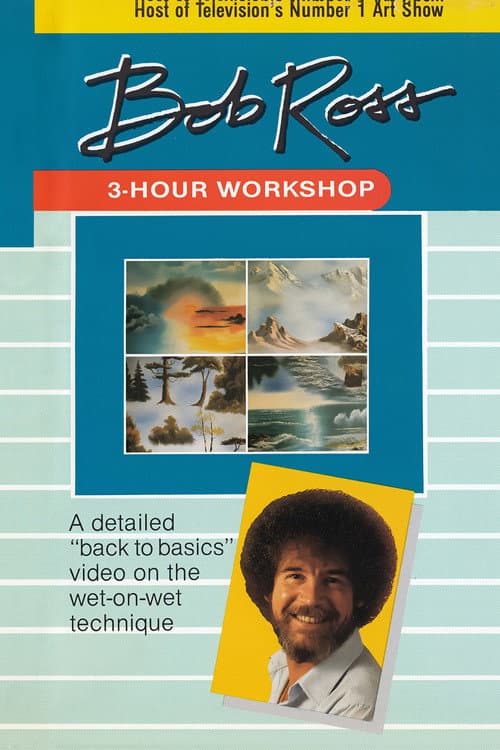 The Joy of Painting with Bob Ross Instructional poster