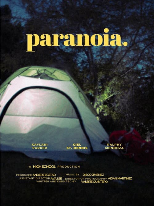 paranoia. (2025) poster