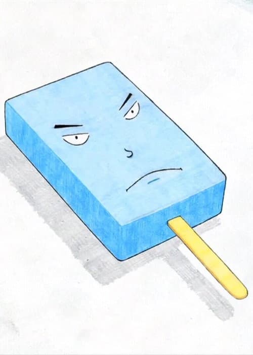 Mourning Ice Pop poster