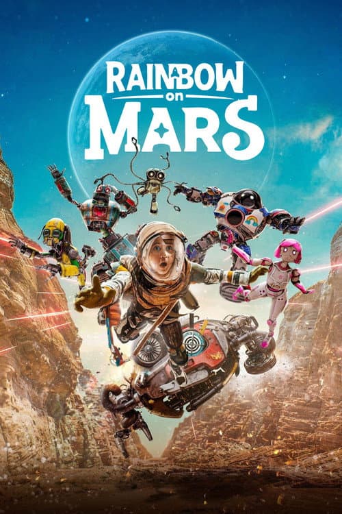 Rainbow on Mars poster