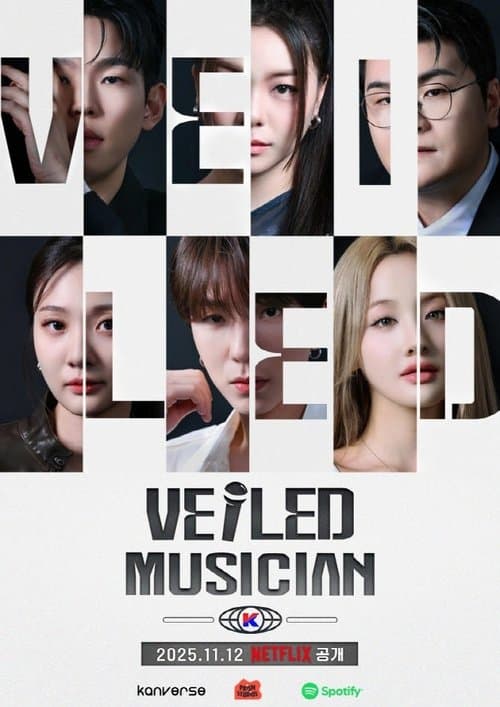 VEILED MUSICIAN poster