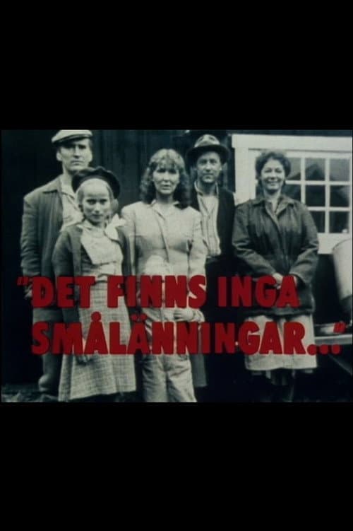 Det finns inga smålänningar (1981) poster