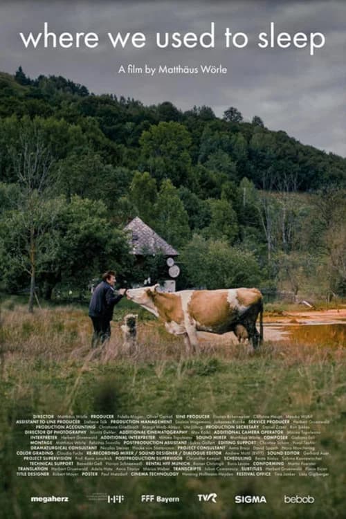 where we used to sleep poster