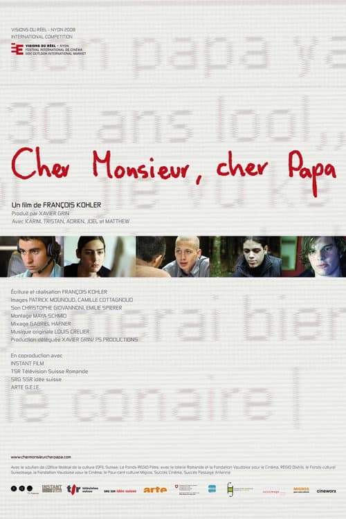 Cher Monsieur, cher papa poster