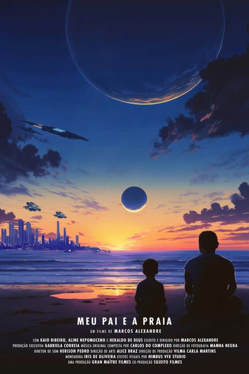 My Father and the Beach (2024) poster