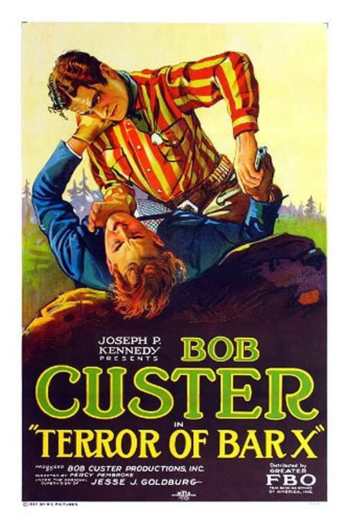 The Terror of Bar X (1927) poster