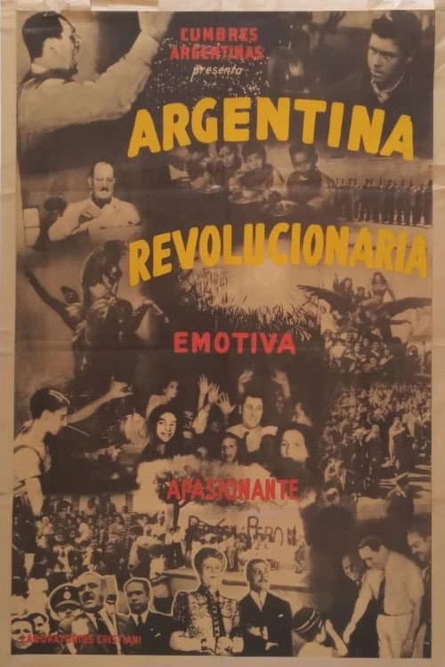 Argentina revolucionaria poster
