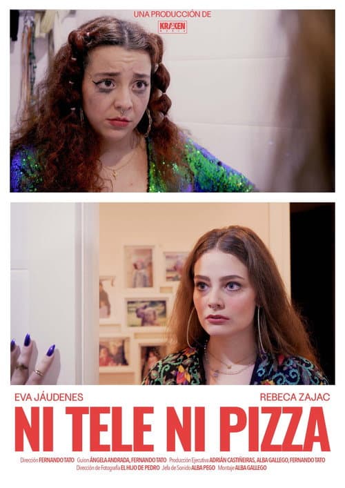 Ni tele ni pizza poster