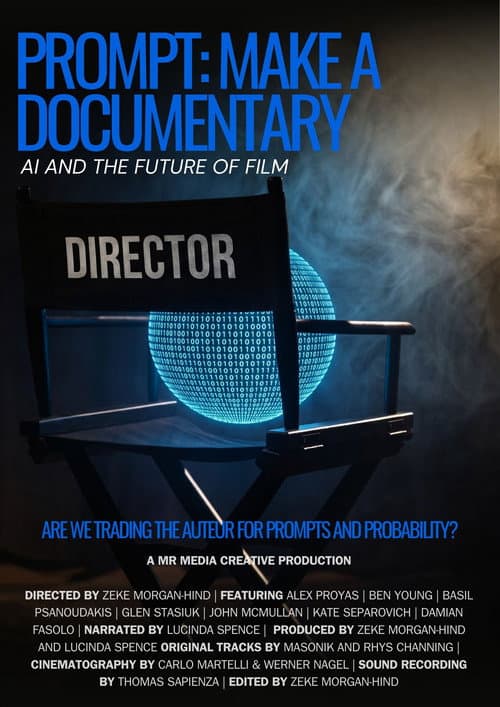 Prompt: Make a Documentary (2026) poster