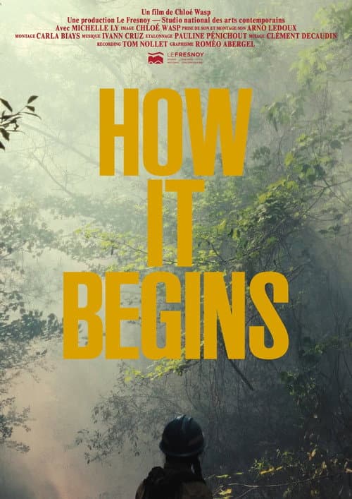 How it begins poster