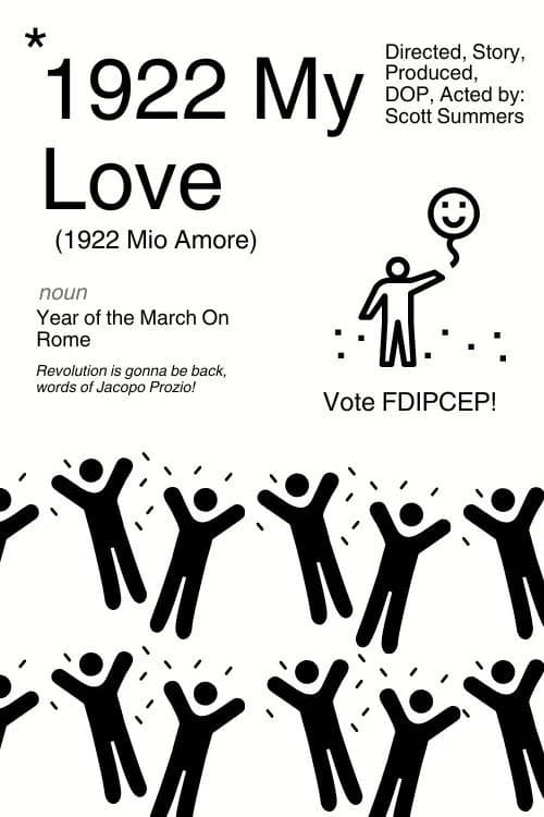1922 Mio Amore poster