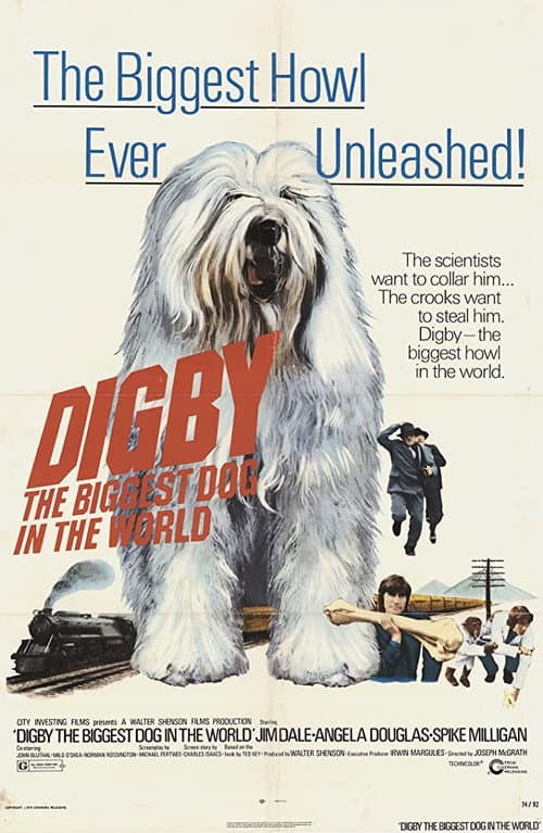 Digby, the Biggest Dog in the World (1973) poster