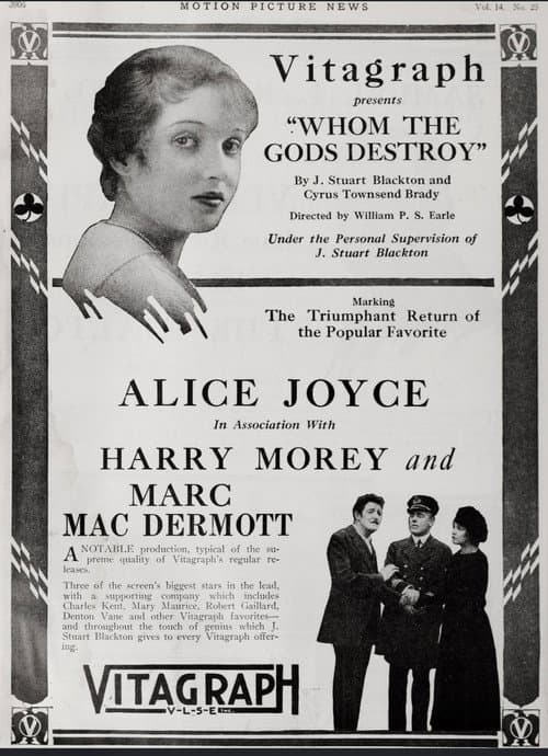Whom the Gods Destroy (1916) poster