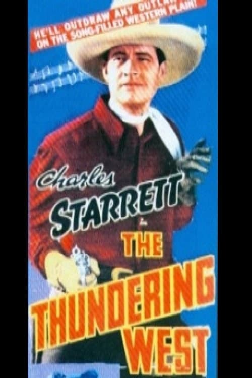 The Thundering West (1939) poster