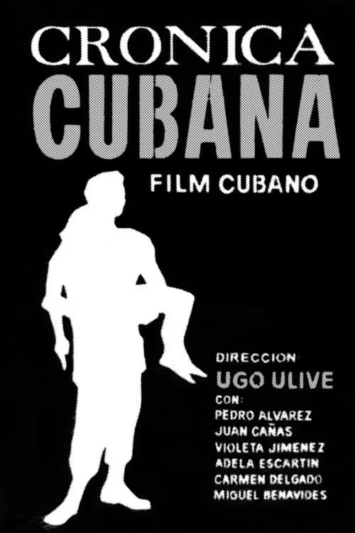Crónica cubana poster