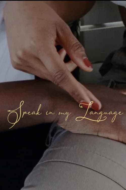 Speak in my Language poster