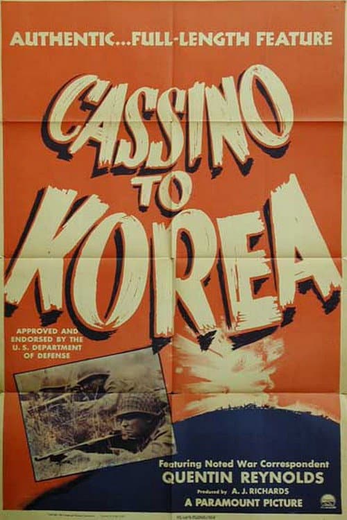 Cassino to Korea (1950) poster