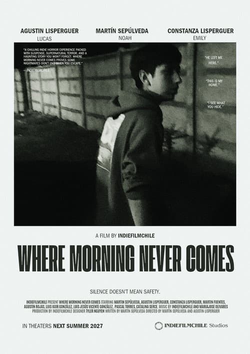 Donde la mañana nunca llega. poster