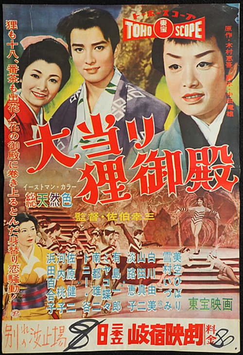 The Princess of Badger Palace (1958) poster