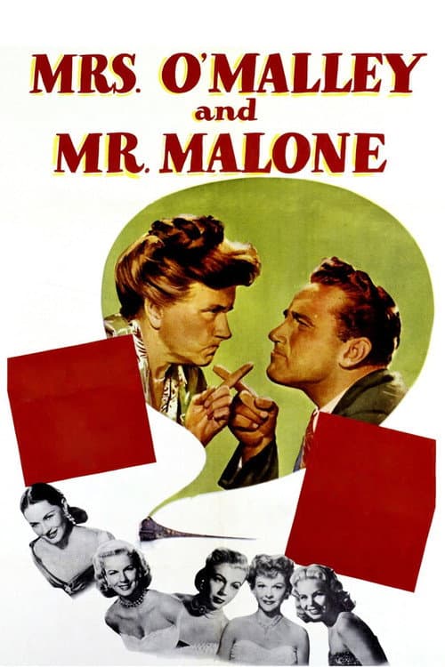 Mrs. O'Malley and Mr. Malone poster