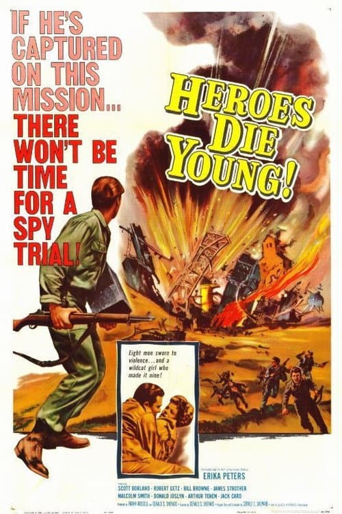 Heroes Die Young (1960) poster
