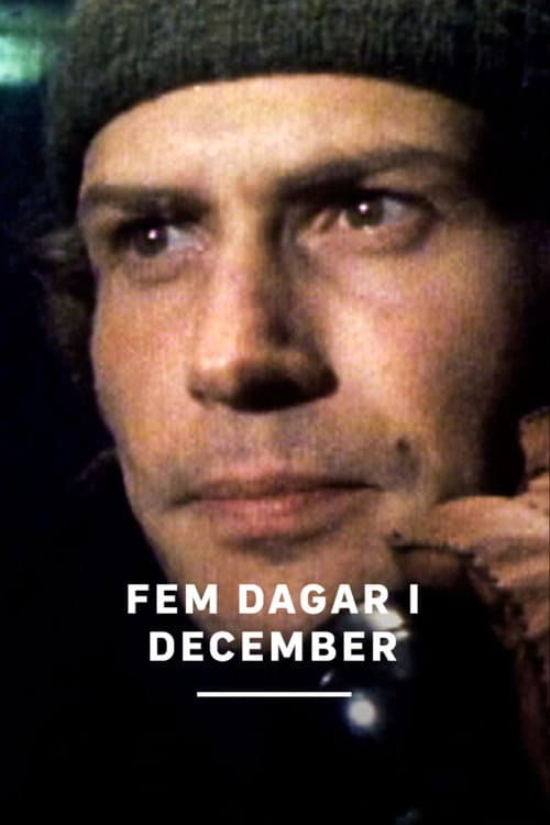 Fem dagar i december (1981) poster