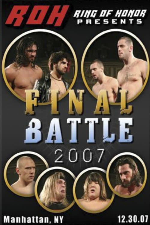 ROH Final Battle 2007 poster