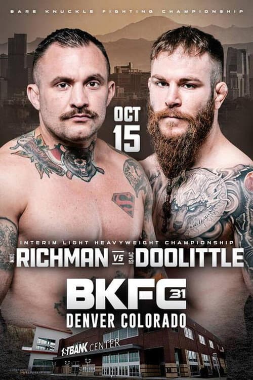 BKFC 31: Richman vs Doolittle (2022) poster