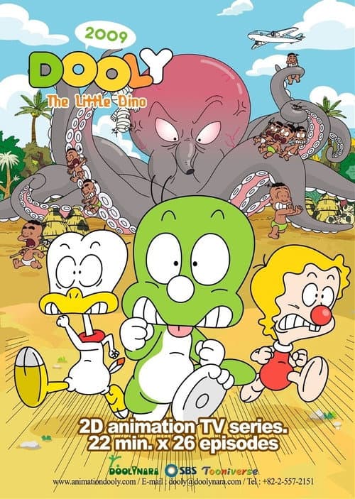 Dooly the Little Dinosaur (2009) poster