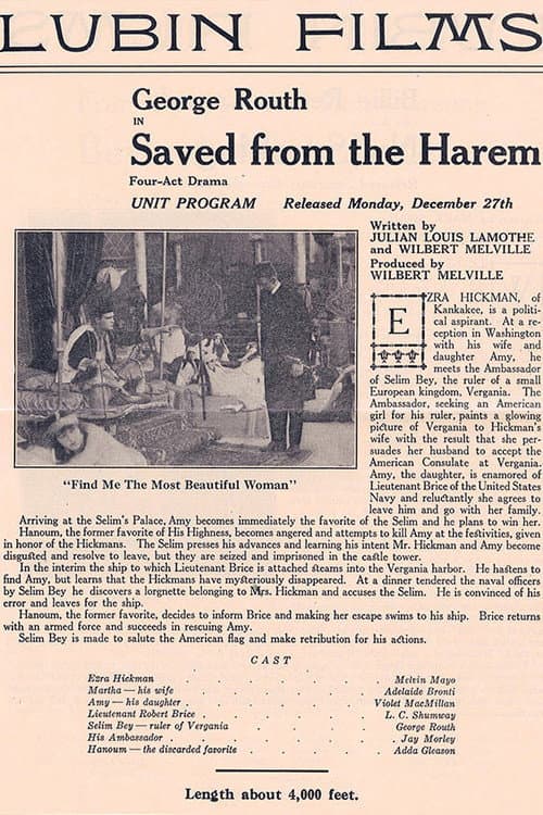Saved from the Harem poster