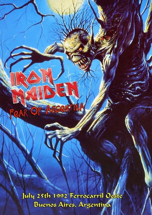 Iron Maiden: [1992] Live in Argentina poster