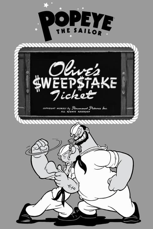 Olive's $weep$take Ticket (1941) poster