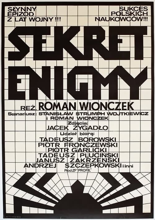 Sekret Enigmy (1979) poster