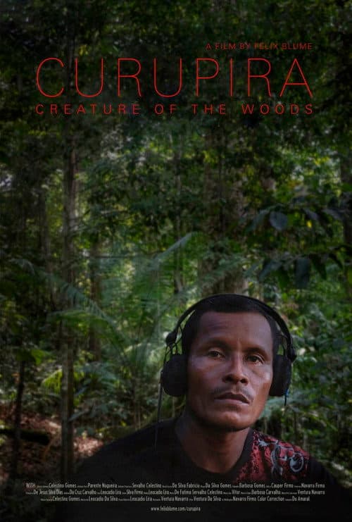 Curupira, creature of the woods poster