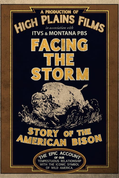 Facing the Storm: Story of the American Bison poster