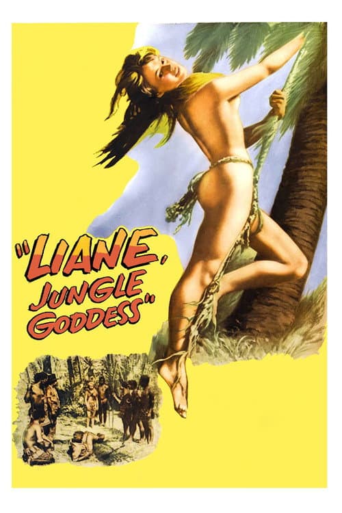 Liane, Jungle Goddess (1956) poster