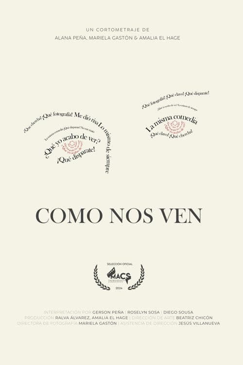 Como Nos Ven poster
