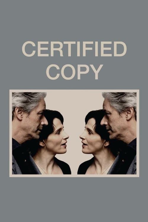 Certified Copy (2010) poster