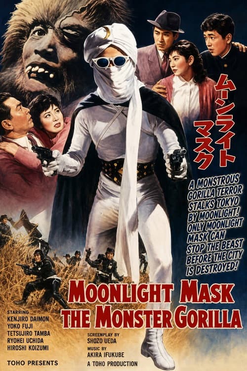 Moonlight Mask: The Monster Gorilla poster