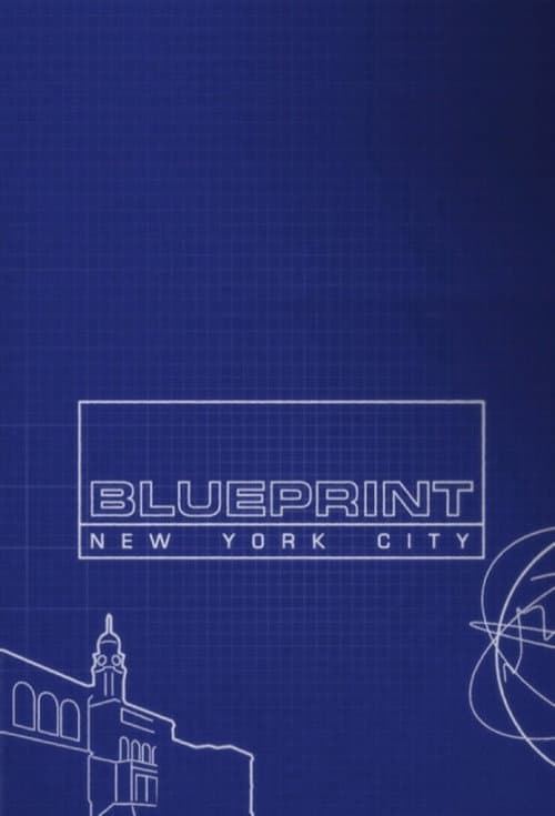 Blueprint: New York City poster